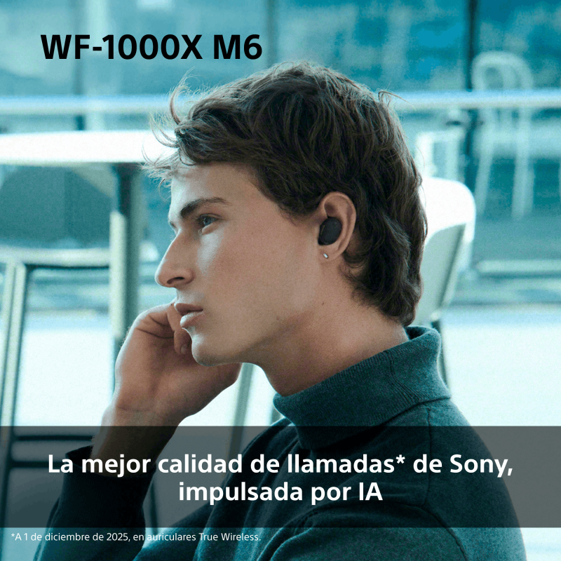Sony AUDÍFONOS INALÁMBRICOS CON NOISE CANCELLING XM6BZ